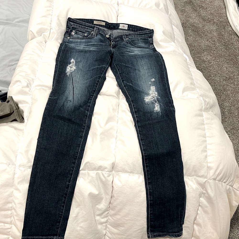 AG ankle skinny size 27